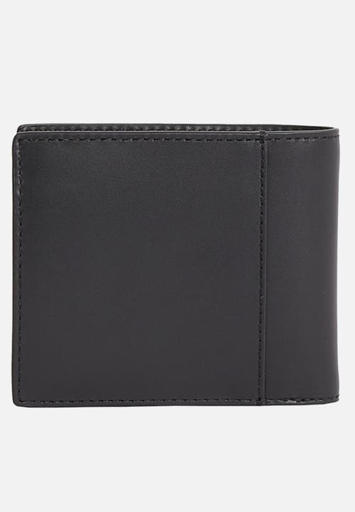 Calvin Klein - Mono Logo Bifold W/Coin - Na Black