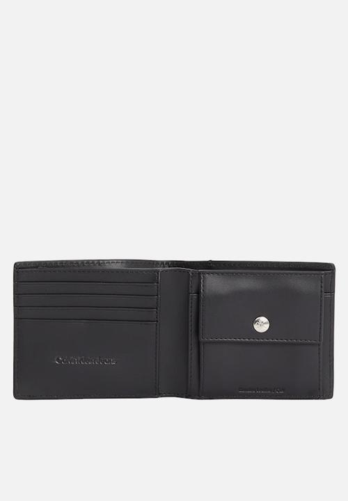Calvin Klein - Mono Logo Bifold W/Coin - Na Black