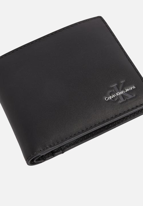 Calvin Klein - Mono Logo Bifold W/Coin - Na Black