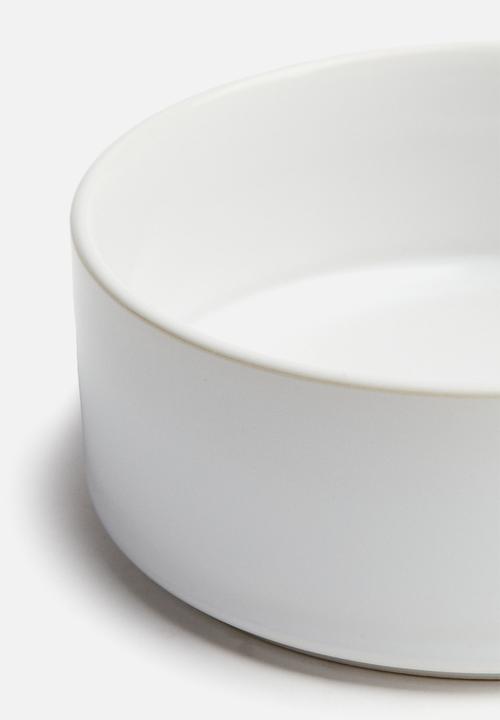 H&M - Small stoneware bowl - white