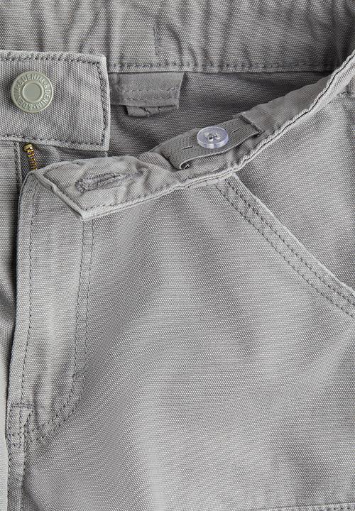 H&M - Loose-fit canvas trousers - light grey