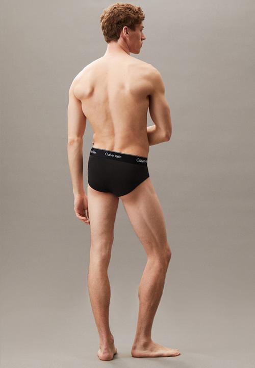 Calvin Klein - Hip Brief 3Pk - Black