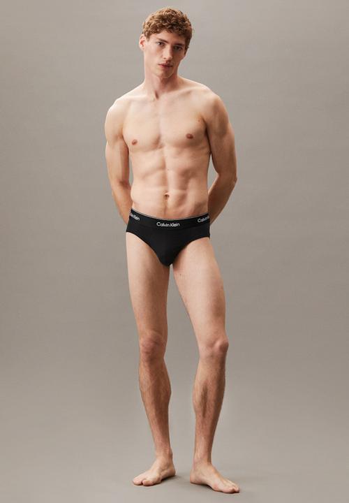 Calvin Klein - Hip Brief 3Pk - Black