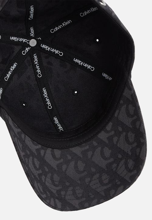 Calvin Klein - CK Logo Jacquard Cap - Black