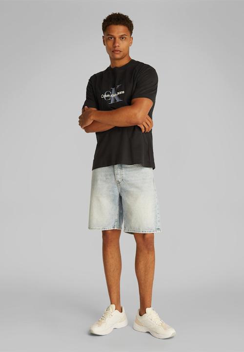 Calvin Klein - Monologo Shift Tee - Ck Black