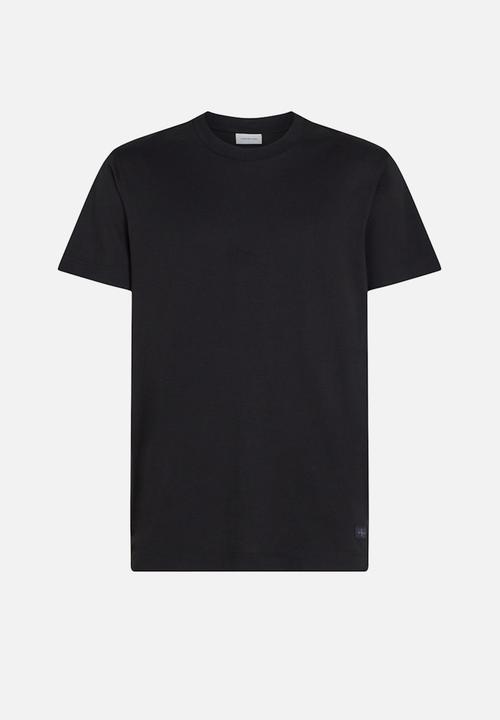 Calvin Klein - Woven Label Regular Tee - Ck Black