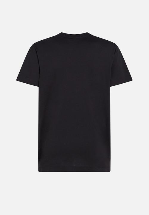 Calvin Klein - Woven Label Regular Tee - Ck Black