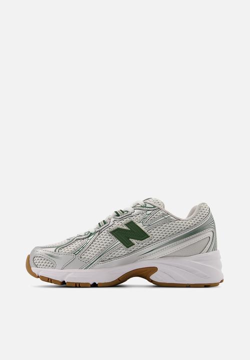 New Balance  - 740 V1 Grade School - Silver Metallic/Green