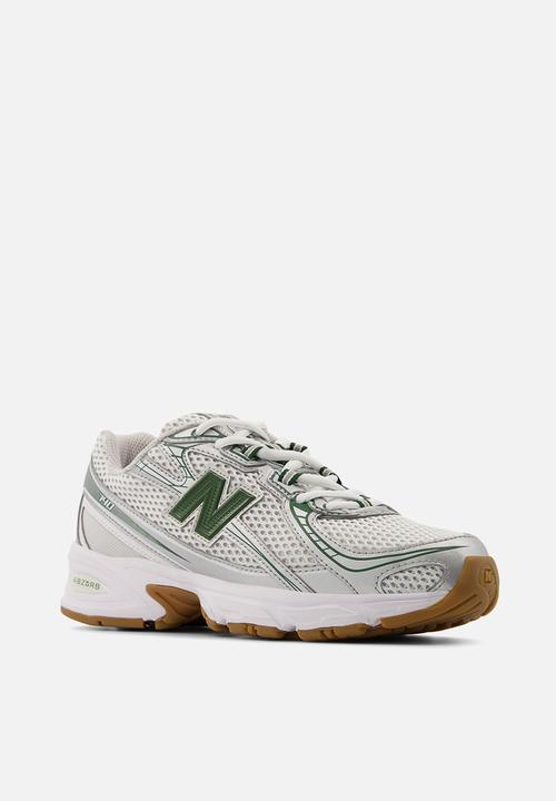 New Balance  - 740 V1 Grade School - Silver Metallic/Green