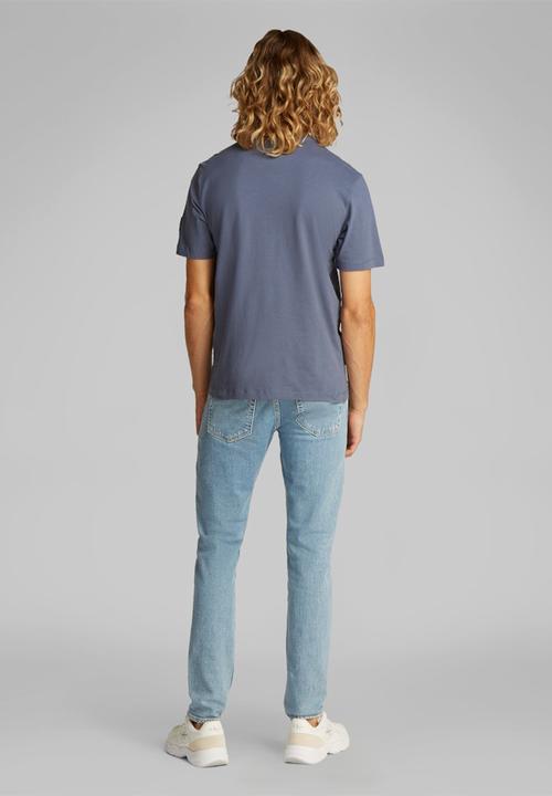 Calvin Klein - Badge Regular Tee - Grisaille