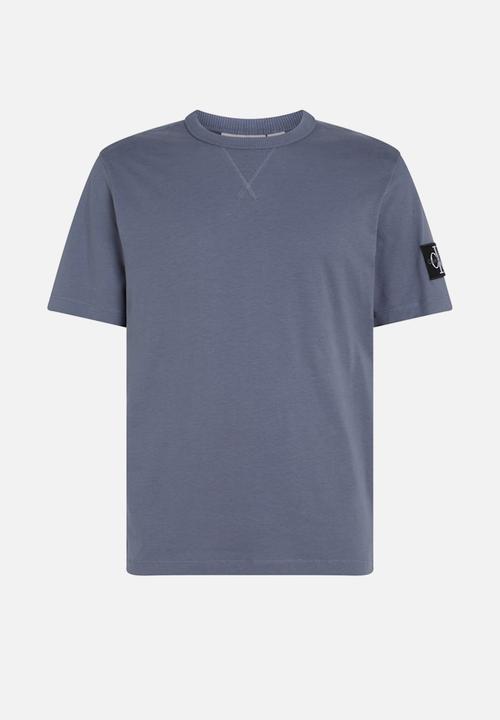 Calvin Klein - Badge Regular Tee - Grisaille