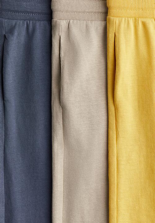H&M - 3 pack joggers - multi