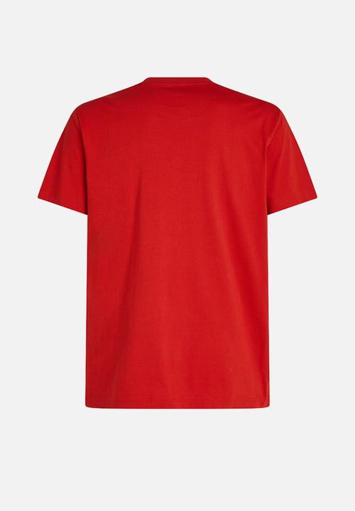 Calvin Klein - Serif Box Graphic Tee - Deep Magma