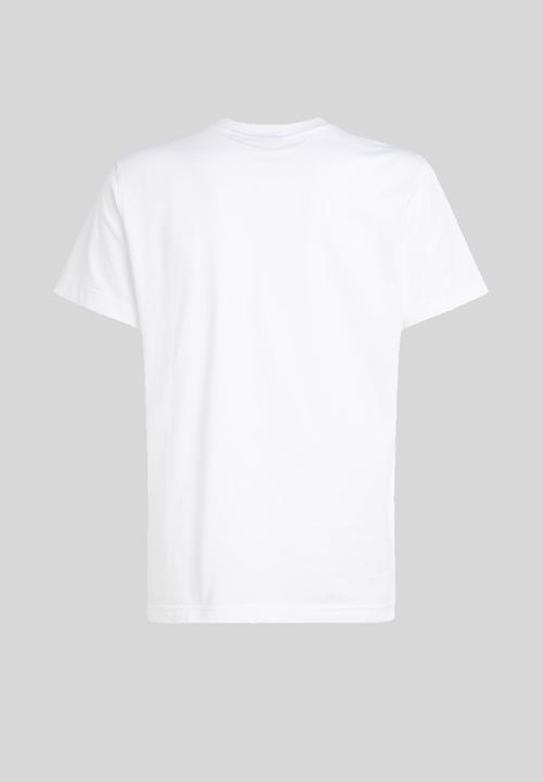 Calvin Klein - Woven Label Regular Tee - Bright White