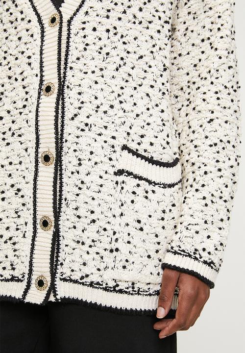 MANGO - Cardigan Jessy - Light Beige