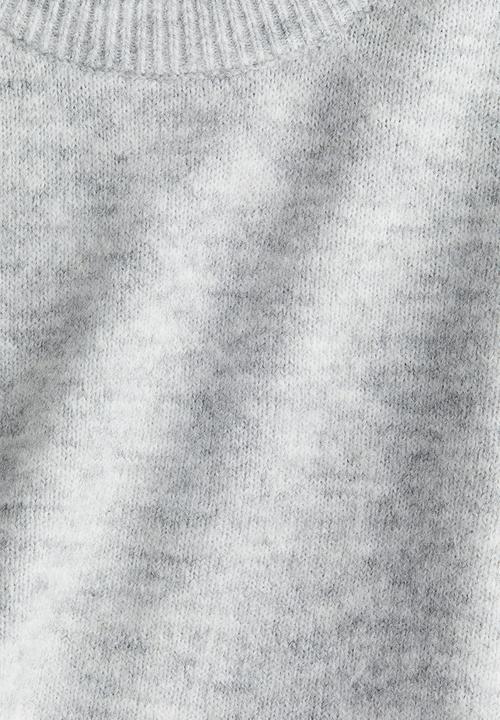 H&M - Brushed fine-knit top - grey marl
