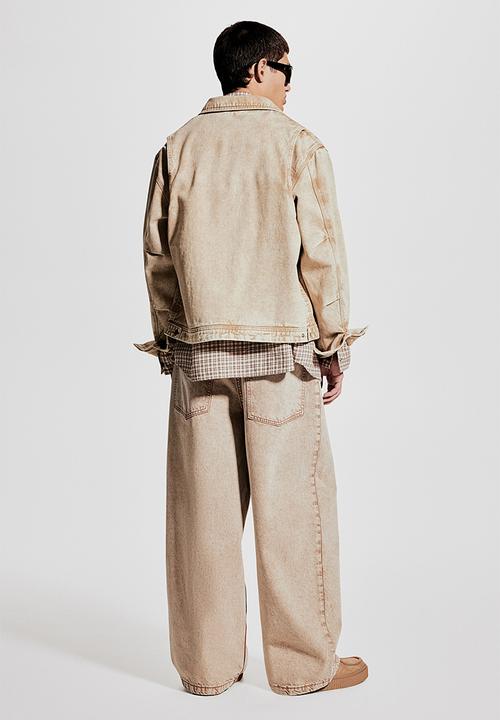 H&M - Super baggy jeans - denim beige