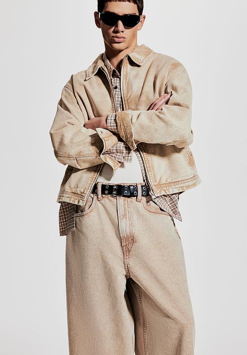H&M - Super baggy jeans - denim beige