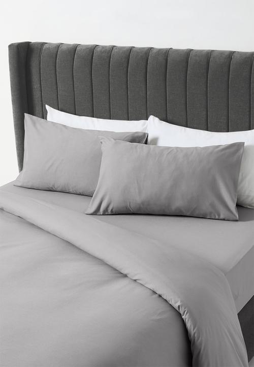 Sixth Floor - Polycotton bedding pack - grey