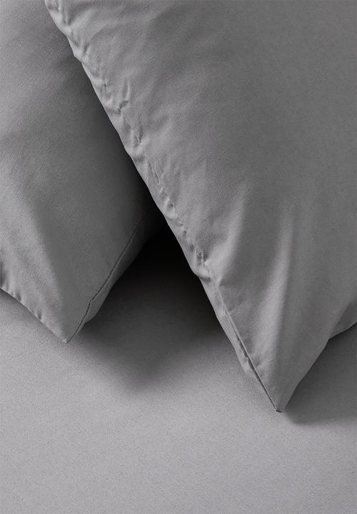 Sixth Floor - Polycotton bedding pack - grey