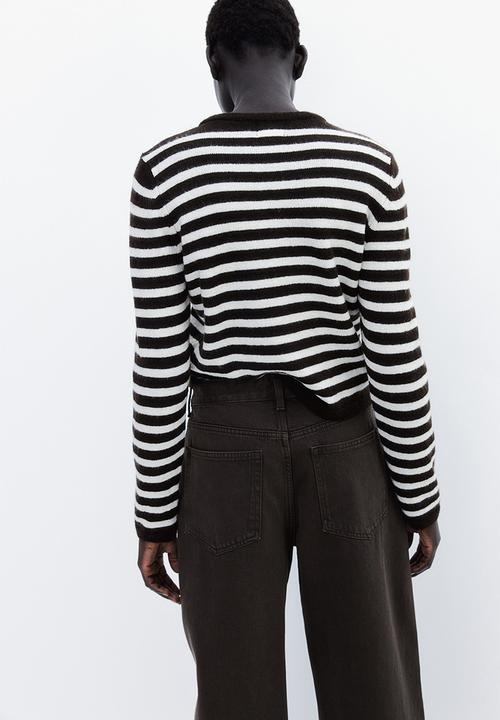 H&M - Wide jeans - dark brown