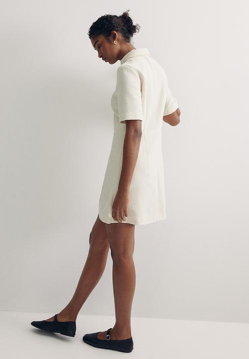 H&M - Bouclé dress - cream 