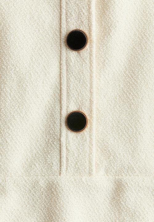 H&M - Bouclé dress - cream 