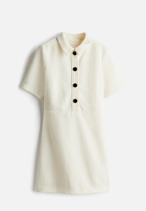 H&M - Bouclé dress - cream 