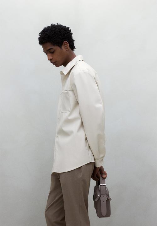 H&M - Slim fit tailored joggers - beige