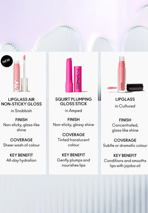 MAC - Lipglass Air Non-Sticky Gloss - Sublime
