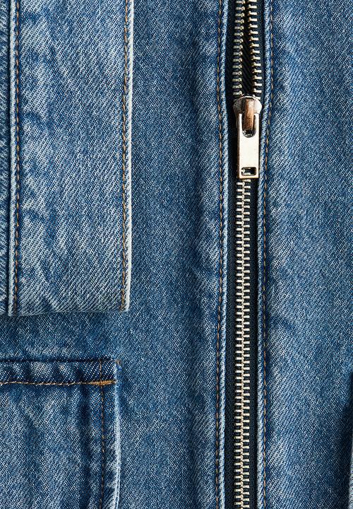 H&M - Denim jacket - light denim blue