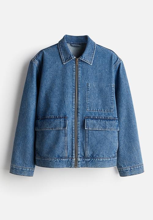 H&M - Denim jacket - light denim blue
