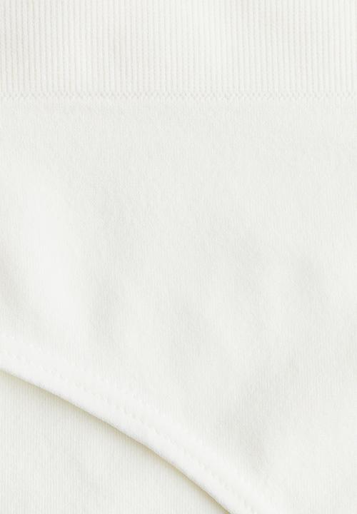 H&M - 2 pack seamless briefs - white