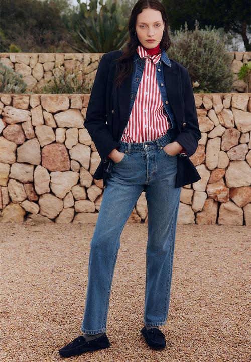 H&M - Straight jeans - denim blue
