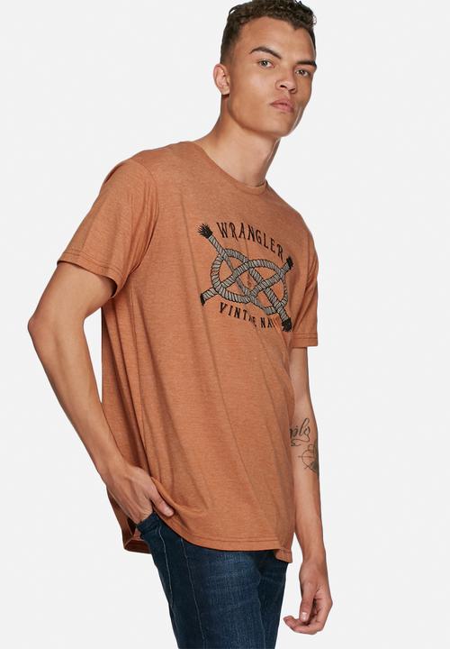 Wrangler - In knots tee