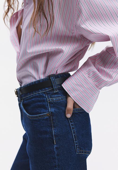 H&M - Flared high jeans - blue