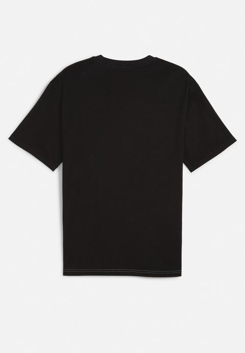 PUMA - PUMA POWER Colorblock Tee PUMA Black