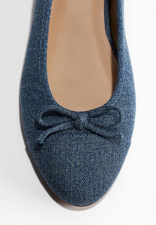 H&M - Ballet pumps - denim blue 