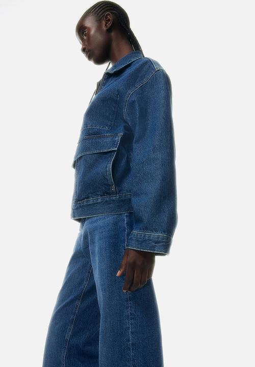 H&M - Denim jacket -  dark denim blue 