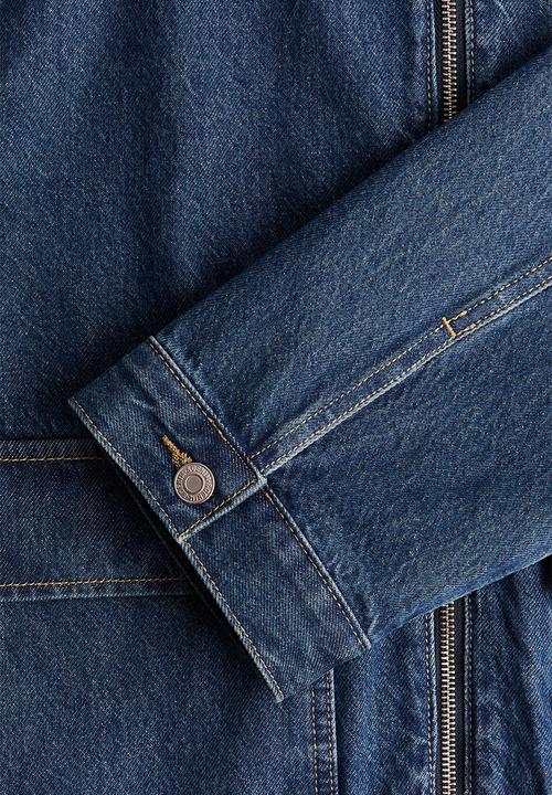 H&M - Denim jacket -  dark denim blue 