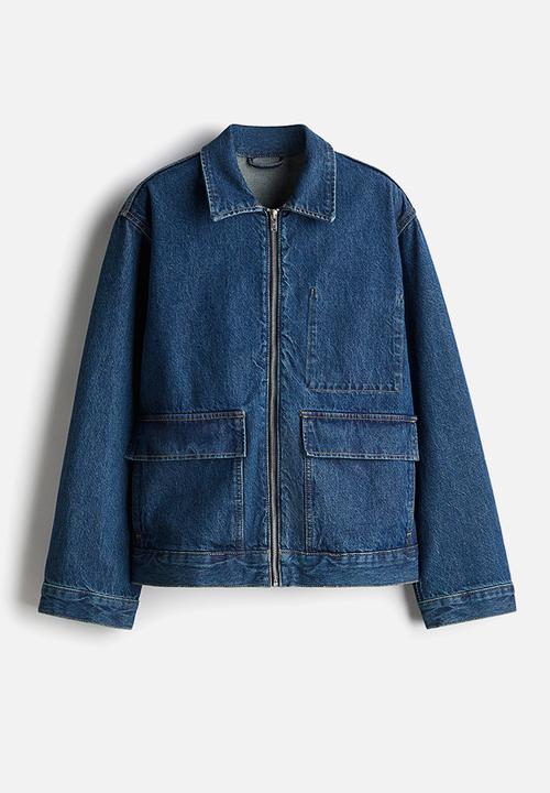 H&M - Denim jacket -  dark denim blue 