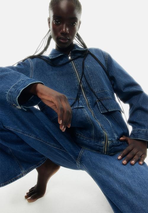 H&M - Denim jacket -  dark denim blue 