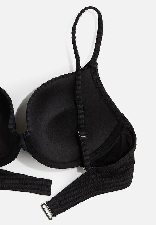 H&M - Push-up bikini top - black