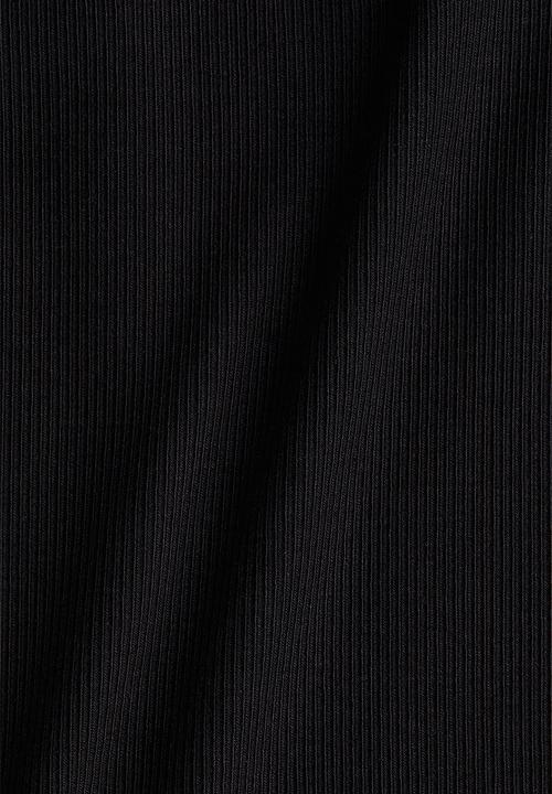 H&M - Mama ribbed scoop-neck dress - black