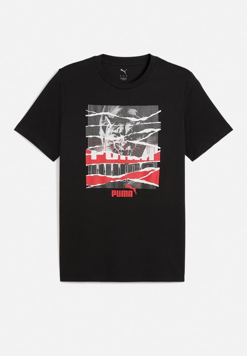 PUMA - GRAPHIC Photoprint Tee M PUMA Black