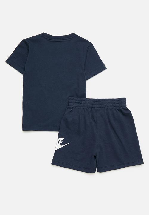 Nike - Nike knit short set - midnight navy