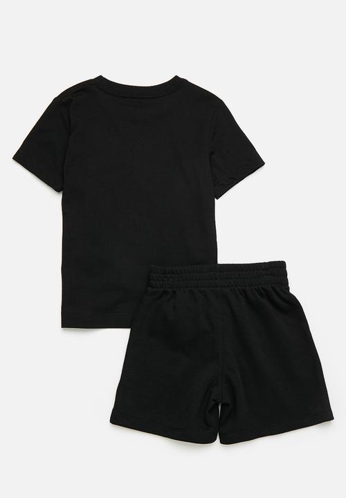 Nike - Nike knit short set - black/white