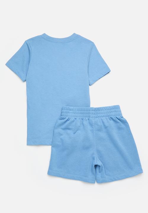 Nike - Nike knit short set - blue beyond