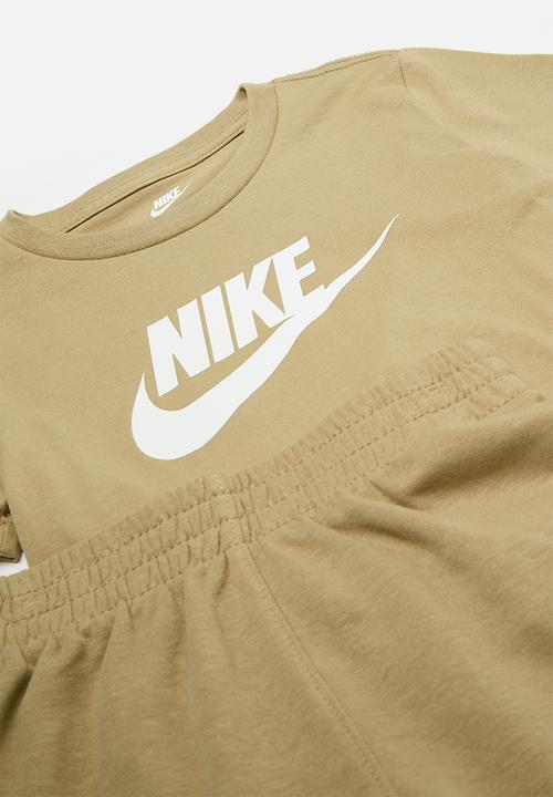 Nike - Nike knit short set - parachute beige