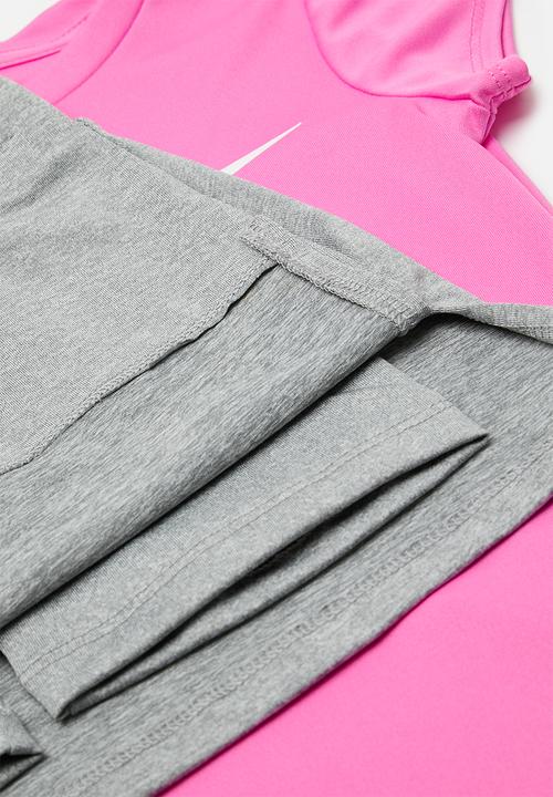 Nike - Nike skort/scooter set - light smoke grey heather
